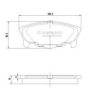 DAIHA 0449187215 Brake Pad Set, disc brake
